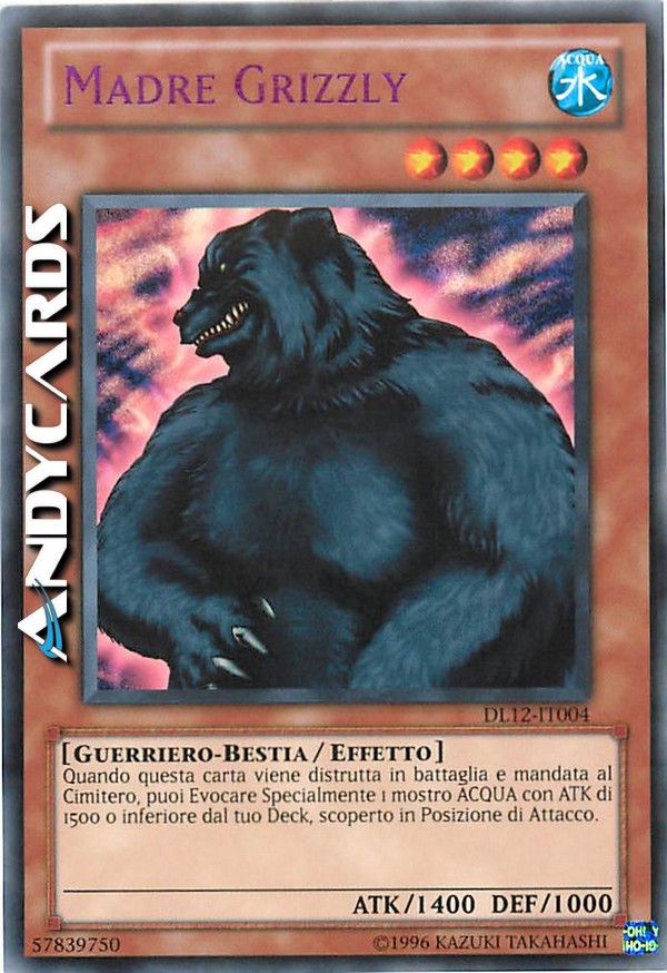 Clicca per ulteriori dettagli di - MADRE GRIZZLY - MADRE GRIZZLY