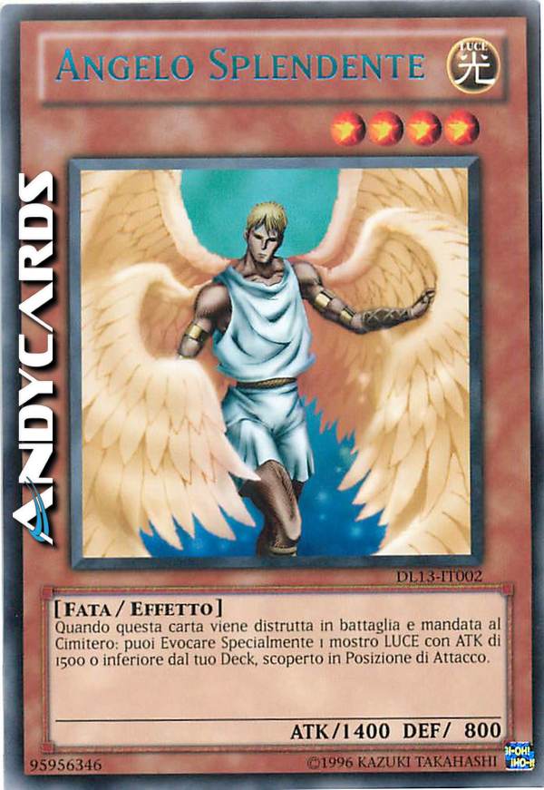 Clicca per ulteriori dettagli di - ANGELO SPLENDENTE - ANGELO SPLENDENTE