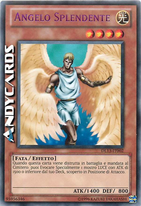 Clicca per ulteriori dettagli di - ANGELO SPLENDENTE - ANGELO SPLENDENTE