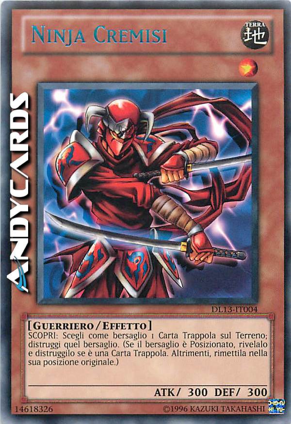 Clicca per ulteriori dettagli di - NINJA CREMISI - NINJA CREMISI