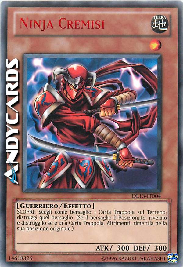 Clicca per ulteriori dettagli di - NINJA CREMISI - NINJA CREMISI