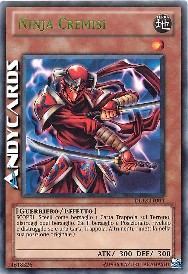 Clicca per ulteriori dettagli di - NINJA CREMISI - NINJA CREMISI