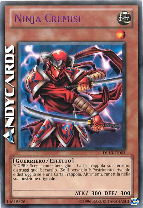 Clicca per ulteriori dettagli di - NINJA CREMISI - NINJA CREMISI