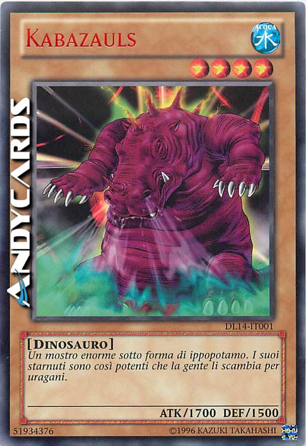 Clicca per ulteriori dettagli di - KABAZAULS - KABAZAULS