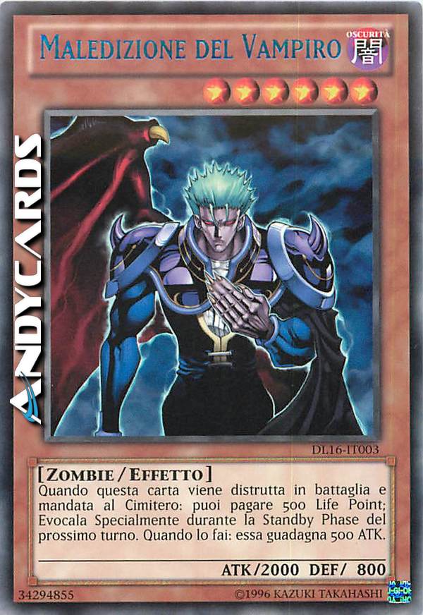 Clicca per ulteriori dettagli di - MALEDIZIONE DEL VAMPIRO - MALEDIZIONE DEL VAMPIRO