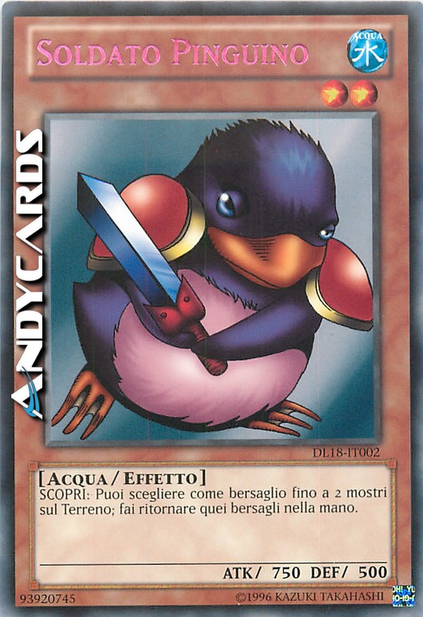 Clicca per ulteriori dettagli di - SOLDATO PINGUINO - SOLDATO PINGUINO