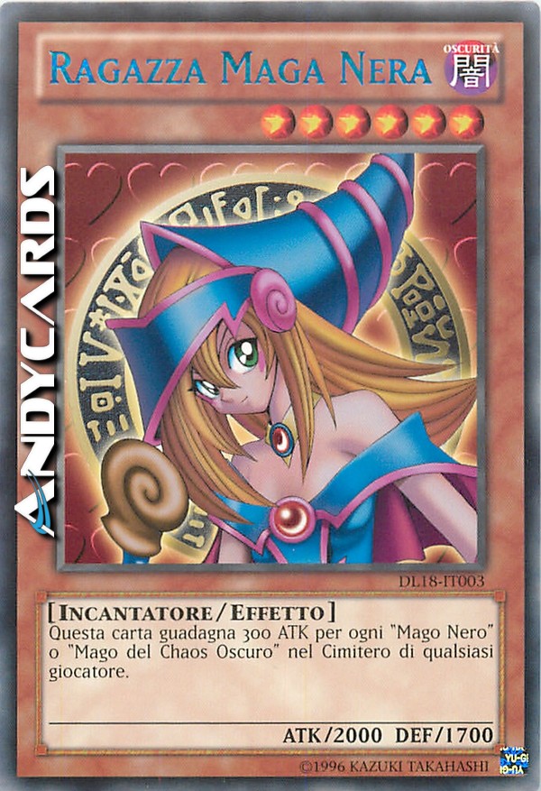 Clicca per ulteriori dettagli di - RAGAZZA MAGA NERA - RAGAZZA MAGA NERA