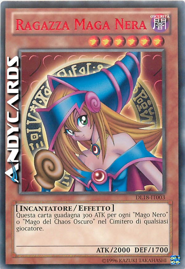 Clicca per ulteriori dettagli di - RAGAZZA MAGA NERA - RAGAZZA MAGA NERA