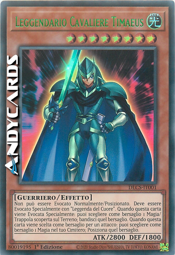 Clicca per ulteriori dettagli di - LEGGENDARIO CAVALIERE TIMAEUS - LEGGENDARIO CAVALIERE TIMAEUS