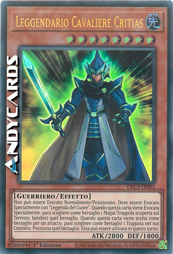 Clicca per ulteriori dettagli di - LEGGENDARIO CAVALIERE CRITIAS - LEGGENDARIO CAVALIERE CRITIAS