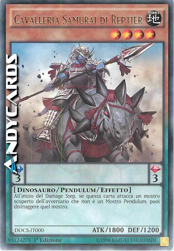 Clicca per ulteriori dettagli di - CAVALLERIA SAMURAI DI REPTIER - CAVALLERIA SAMURAI DI REPTIER