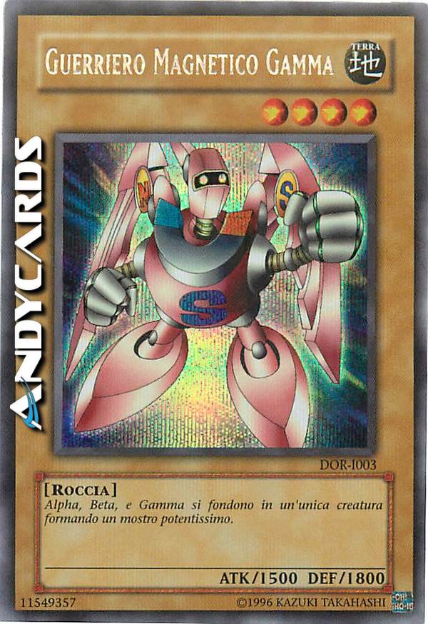 Clicca per ulteriori dettagli di - GUERRIERO MAGNETICO GAMMA - GUERRIERO MAGNETICO GAMMA