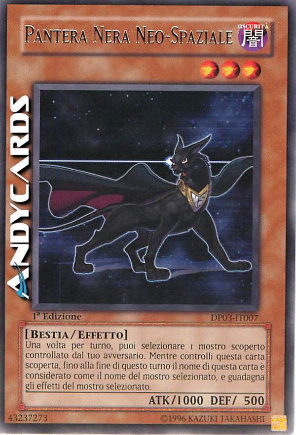 Clicca per ulteriori dettagli di - PANTERA NERA NEO-SPAZIALE - PANTERA NERA NEO-SPAZIALE
