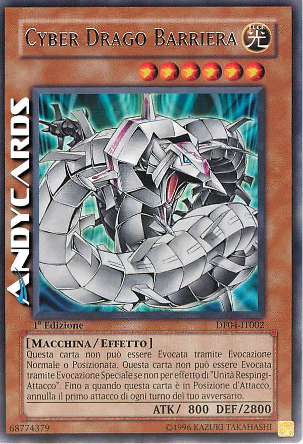 Clicca per ulteriori dettagli di - CYBER DRAGO BARRIERA - CYBER DRAGO BARRIERA
