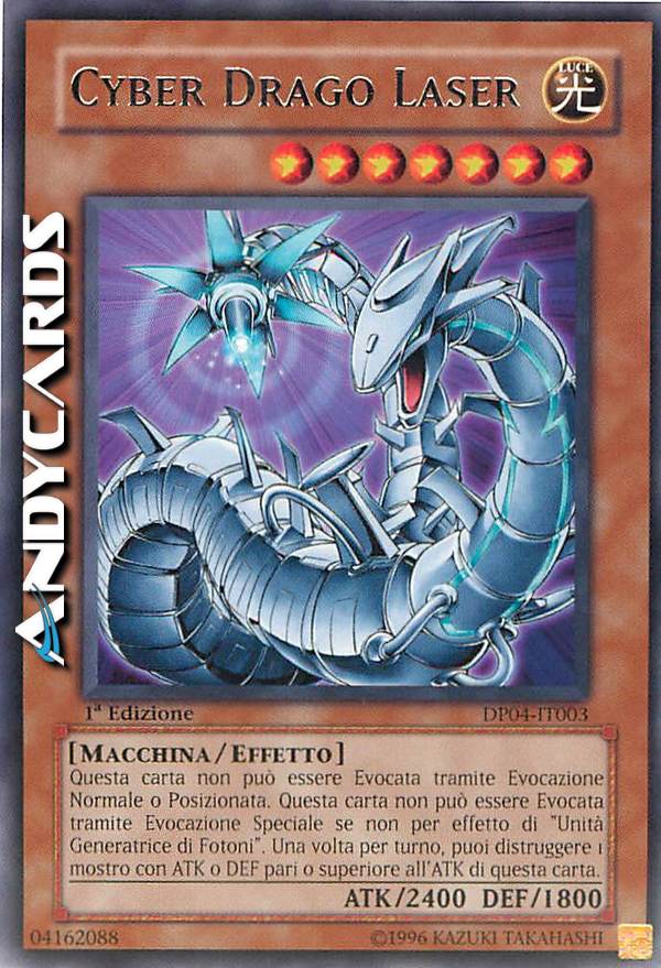 Clicca per ulteriori dettagli di - CYBER DRAGO LASER - CYBER DRAGO LASER