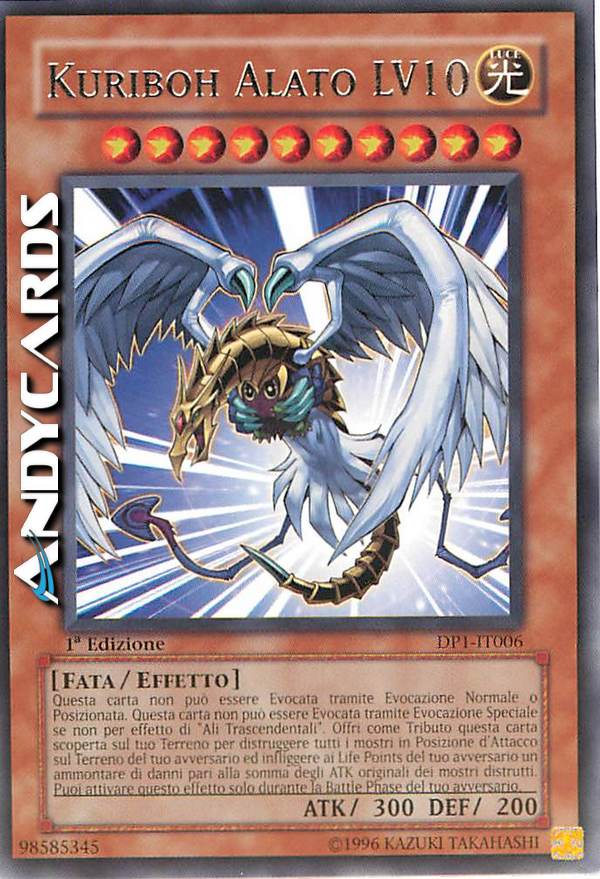 Clicca per ulteriori dettagli di - KURIBOH ALATO LV10 - KURIBOH ALATO LV10