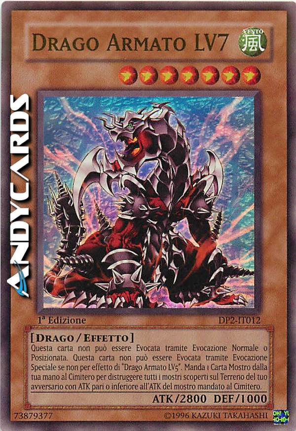 Clicca per ulteriori dettagli di - DRAGO ARMATO LV7 - DRAGO ARMATO LV7
