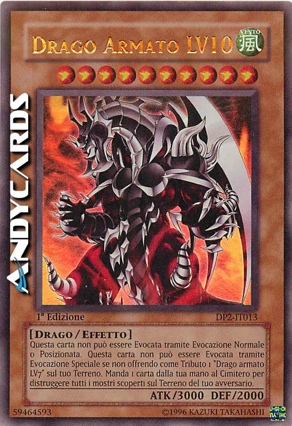 Clicca per ulteriori dettagli di - DRAGO ARMATO LV10 - DRAGO ARMATO LV10