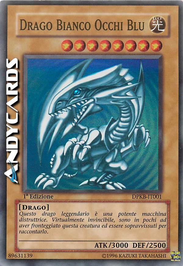 Clicca per ulteriori dettagli di - DRAGO BIANCO OCCHI BLU - DRAGO BIANCO OCCHI BLU