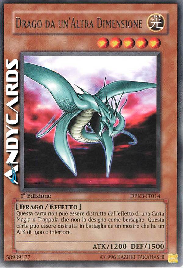Clicca per ulteriori dettagli di - DRAGO DA UN'ALTRA DIMENSIONE - DRAGO DA UN'ALTRA DIMENSIONE