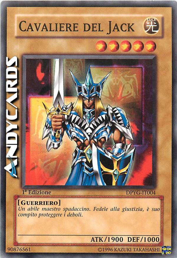 Clicca per ulteriori dettagli di - CAVALIERE DEL JACK - CAVALIERE DEL JACK