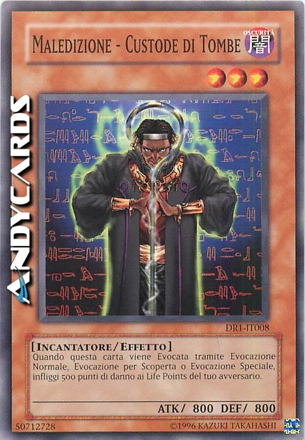 Clicca per ulteriori dettagli di - MALEDIZIONE - CUSTODE DI TOMBE - MALEDIZIONE - CUSTODE DI TOMBE