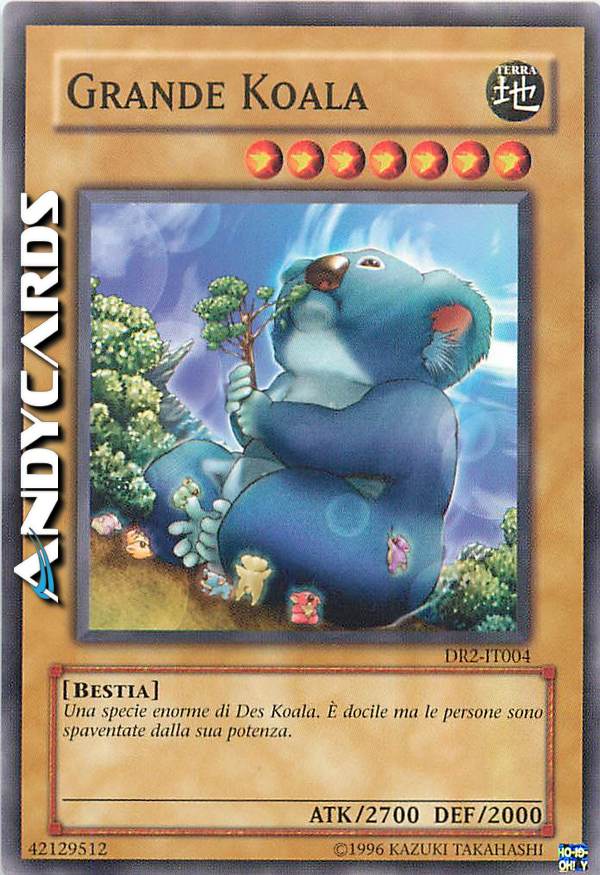 Clicca per ulteriori dettagli di - GRANDE KOALA - GRANDE KOALA