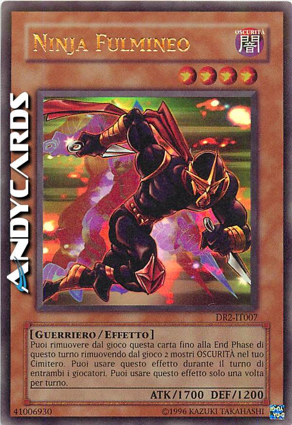 Clicca per ulteriori dettagli di - NINJA FULMINEO - NINJA FULMINEO