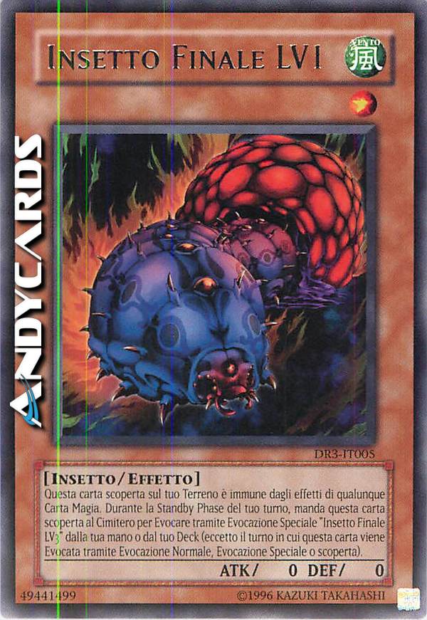 Clicca per ulteriori dettagli di - INSETTO FINALE LV1 - INSETTO FINALE LV1