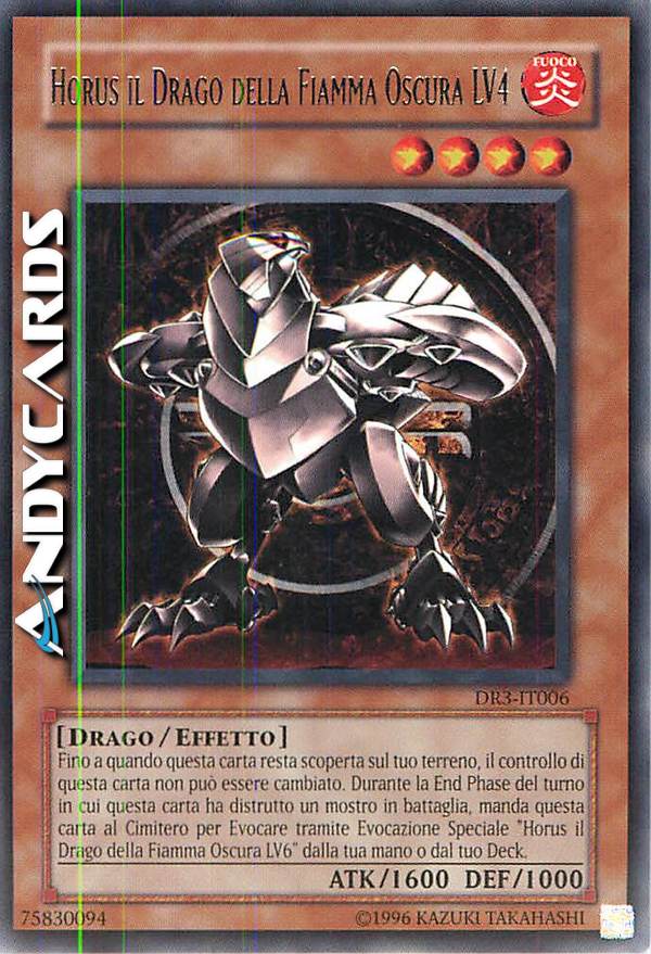 Clicca per ulteriori dettagli di - HORUS IL DRAGO DELLA FIAMMA OSCURA LV4 - HORUS IL DRAGO DELLA FIAMMA OSCURA LV4