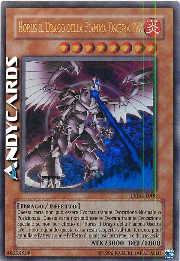 Clicca per ulteriori dettagli di - HORUS IL DRAGO DELLA FIAMMA OSCURA LV8 - HORUS IL DRAGO DELLA FIAMMA OSCURA LV8