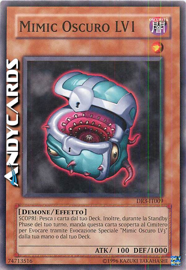 Clicca per ulteriori dettagli di - MIMIC OSCURO LV1 - MIMIC OSCURO LV1