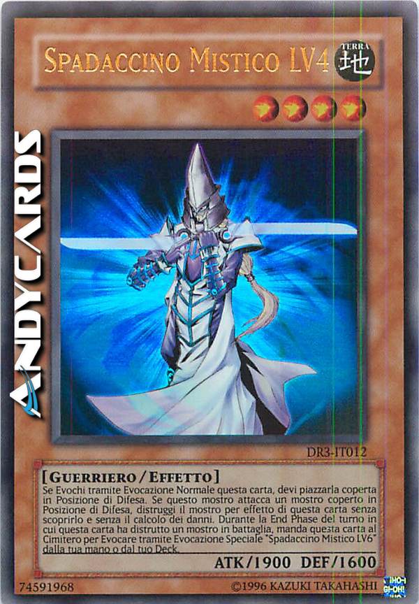 Clicca per ulteriori dettagli di - SPADACCINO MISTICO LV4 - SPADACCINO MISTICO LV4
