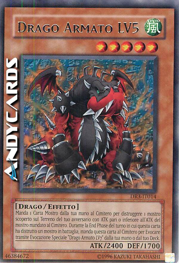 Clicca per ulteriori dettagli di - DRAGO ARMATO LV5 - DRAGO ARMATO LV5