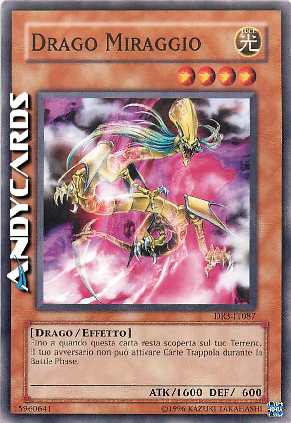 Clicca per ulteriori dettagli di - DRAGO MIRAGGIO - DRAGO MIRAGGIO