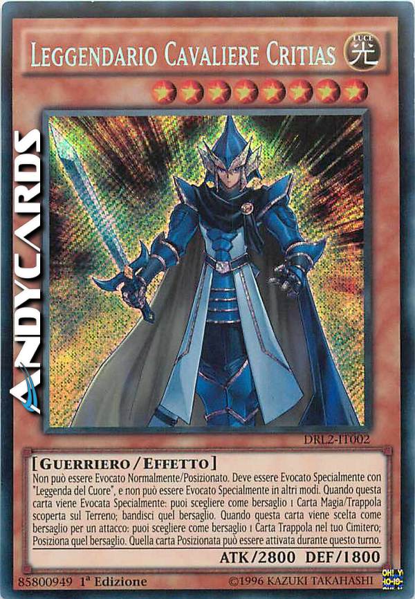 Clicca per ulteriori dettagli di - LEGGENDARIO CAVALIERE CRITIAS - LEGGENDARIO CAVALIERE CRITIAS