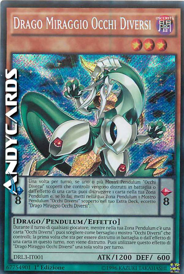 Clicca per ulteriori dettagli di - DRAGO MIRAGGIO OCCHI DIVERSI - DRAGO MIRAGGIO OCCHI DIVERSI