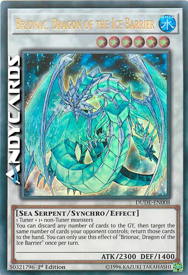 Clicca per ulteriori dettagli di - BRIONAC, DRAGON OF THE ICE BARRIER - BRIONAC, DRAGON OF THE ICE BARRIER