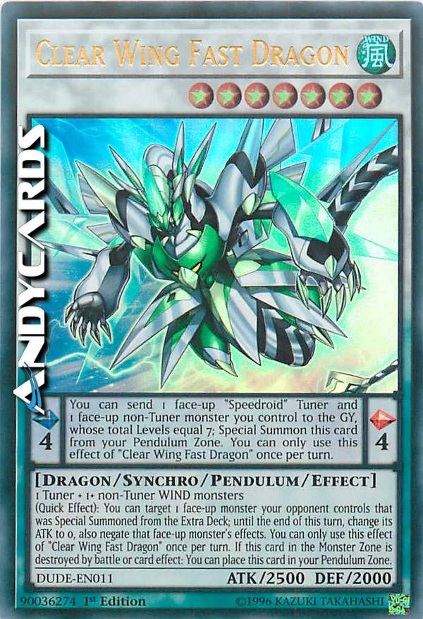 Clicca per ulteriori dettagli di - CLEAR WING FAST DRAGON - CLEAR WING FAST DRAGON