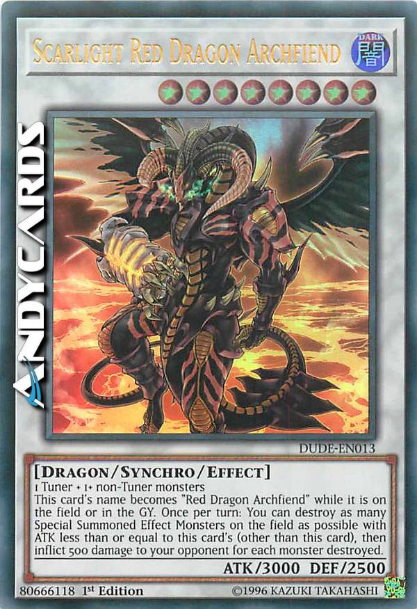 Clicca per ulteriori dettagli di - SCARLIGHT RED DRAGON ARCHFIEND - SCARLIGHT RED DRAGON ARCHFIEND