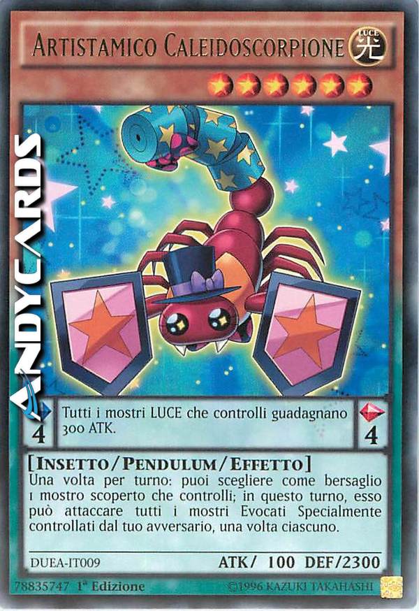 Clicca per ulteriori dettagli di - ARTISTAMICO CALEIDOSCORPIONE - ARTISTAMICO CALEIDOSCORPIONE