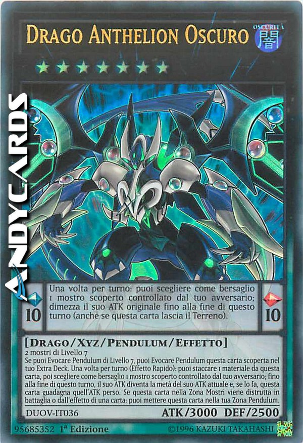 Imperatore Ojama DUOV-IT032 1^Edizione,Ultra Rara Mint