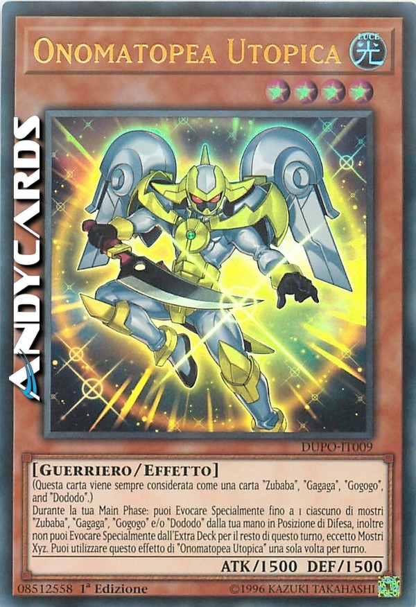 Clicca per ulteriori dettagli di - ONOMATOPEA UTOPICA - ONOMATOPEA UTOPICA