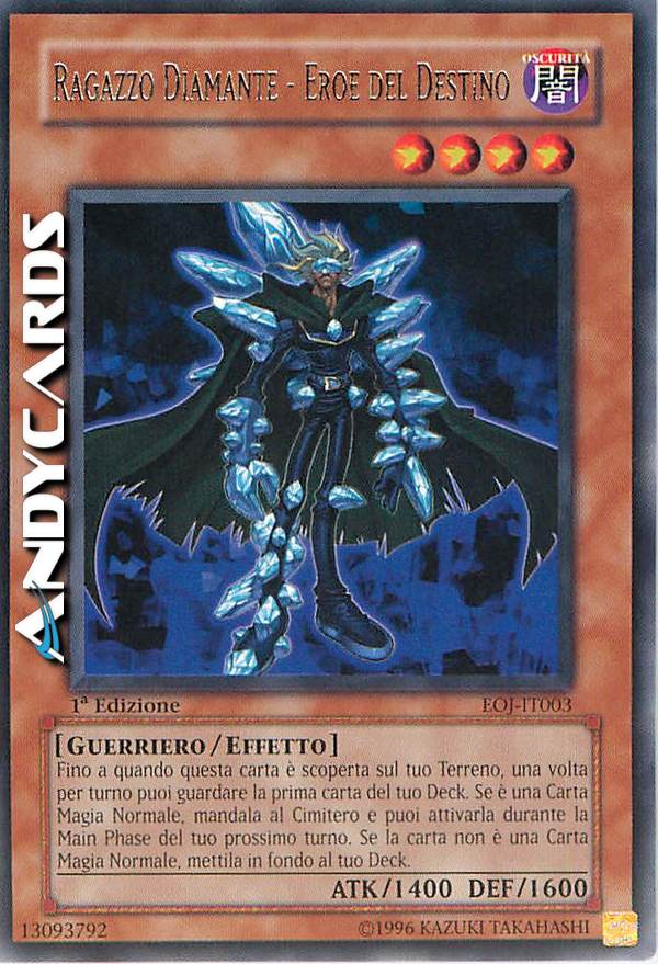 Clicca per ulteriori dettagli di - RAGAZZO DIAMANTE - EROE DEL DESTINO - RAGAZZO DIAMANTE - EROE DEL DESTINO