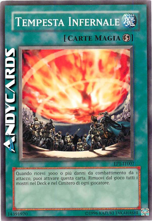 Clicca per ulteriori dettagli di - TEMPESTA INFERNALE - TEMPESTA INFERNALE