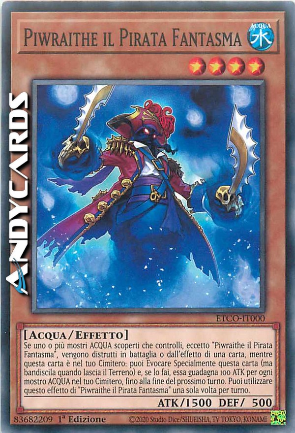 Clicca per ulteriori dettagli di - PIWRAITHE IL PIRATA FANTASMA - PIWRAITHE IL PIRATA FANTASMA