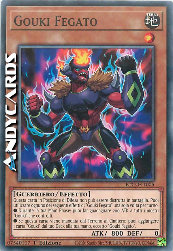 Clicca per ulteriori dettagli di - GOUKI FEGATO - GOUKI FEGATO