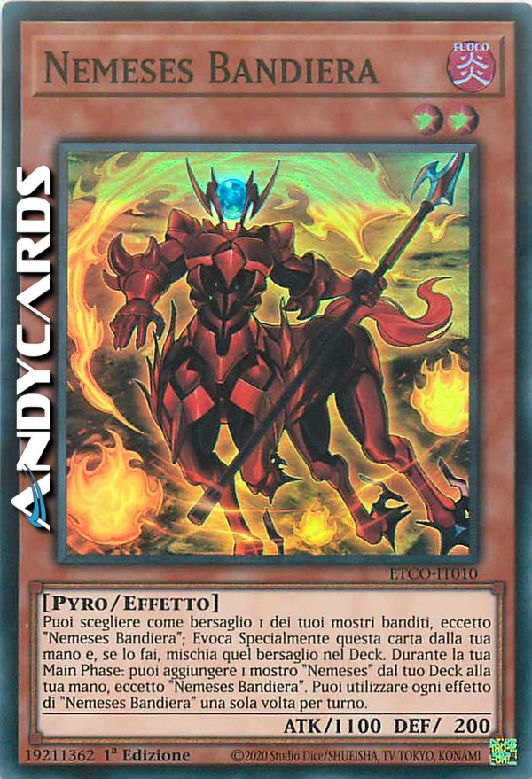 Clicca per ulteriori dettagli di - NEMESES BANDIERA - NEMESES BANDIERA