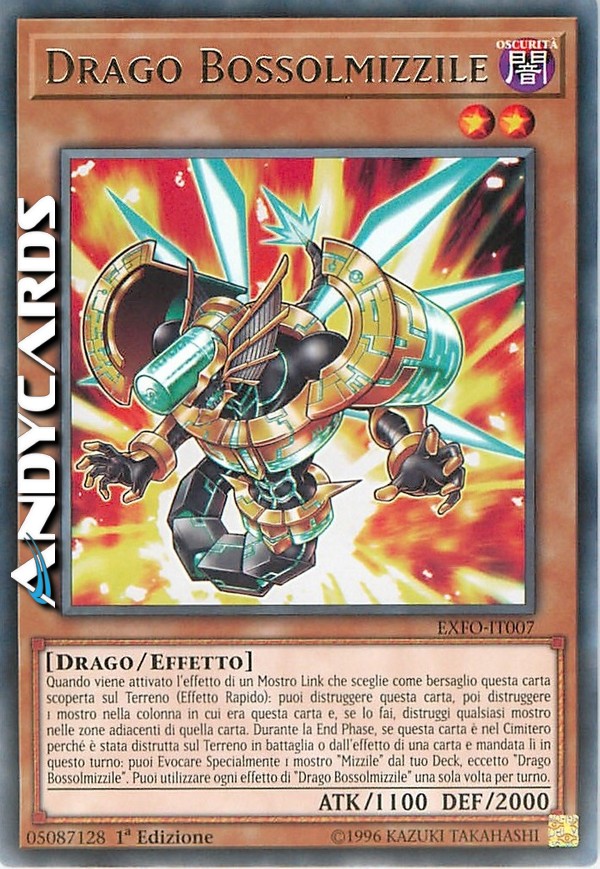 Clicca per ulteriori dettagli di - DRAGO BOSSOLMIZZILE - DRAGO BOSSOLMIZZILE