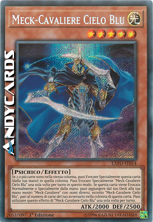Clicca per ulteriori dettagli di - MECK-CAVALIERE CIELO BLU - MECK-CAVALIERE CIELO BLU